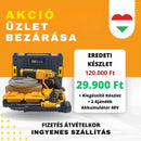 Hordozható Magasnyomású Mosó + Kiegészítők + 2 Ajándék Akkumulátor (48V)